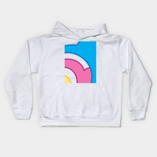 Freehand Abstract Design Kids Hoodie